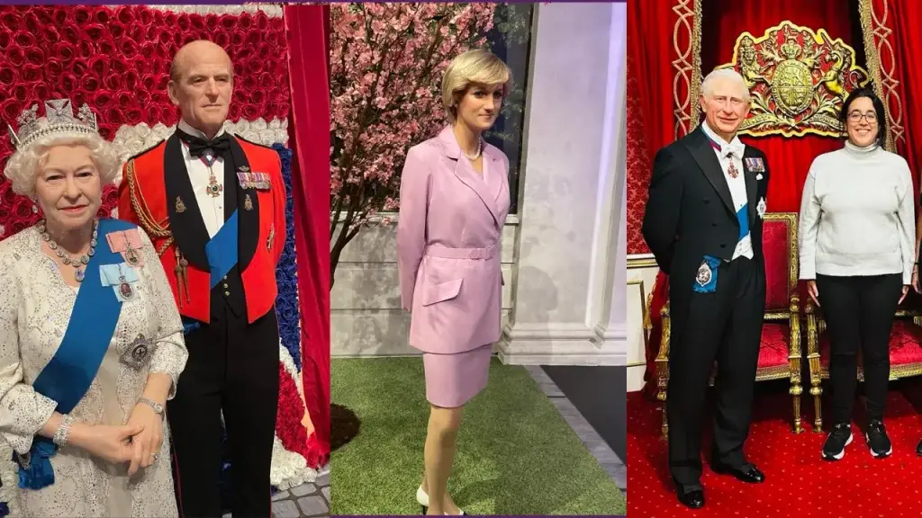 museo de cera de londres figuras familia real