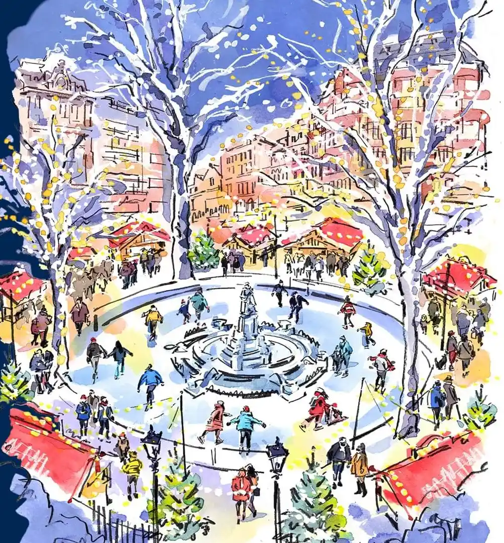 pista de patinaje leicester square