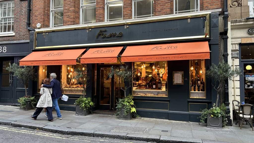 restaurantes italianos en londres
