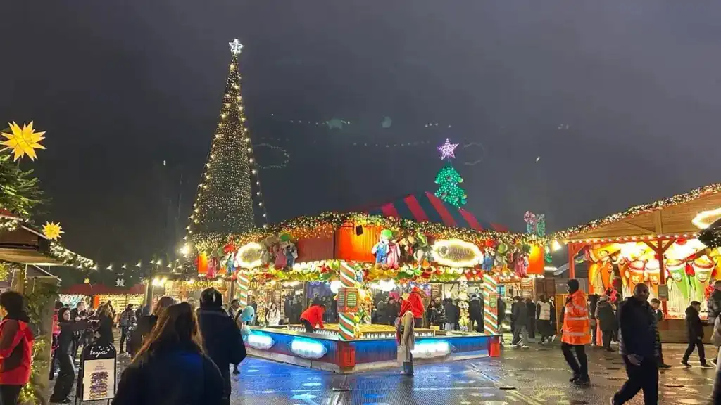 feria navideña winter wonderland
