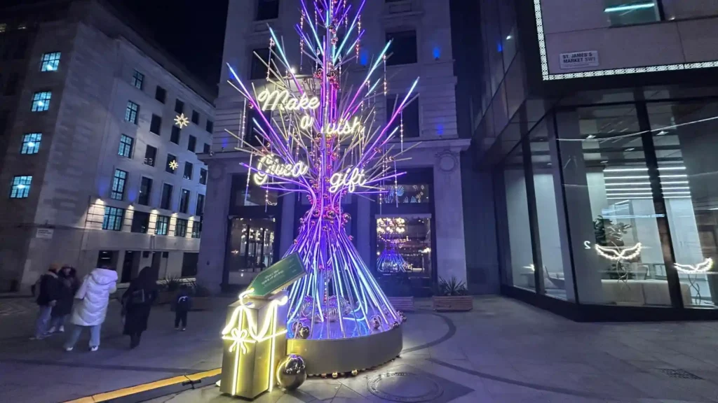 arboles de navidad londres 2025