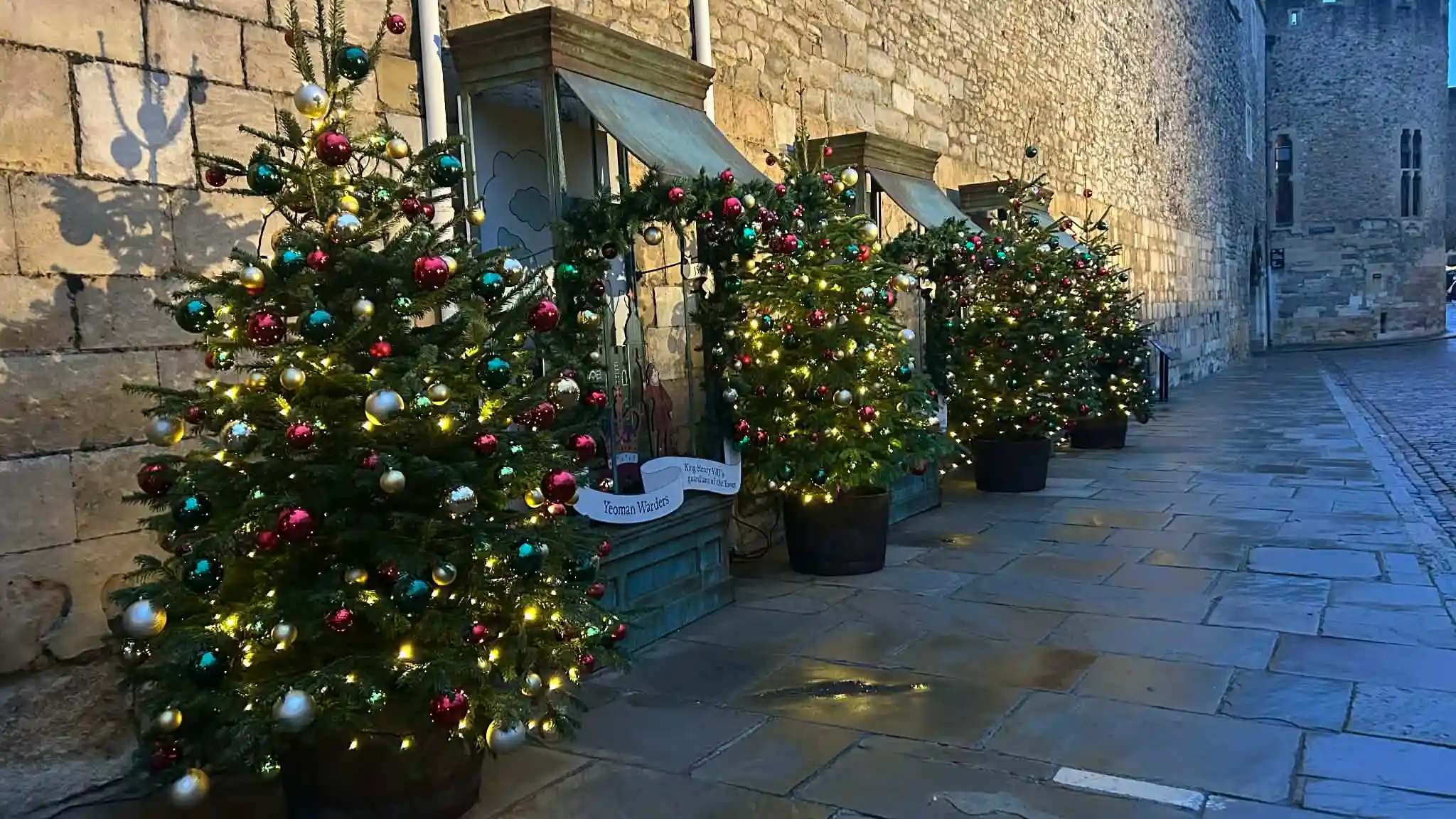 árboles de navidad en Londres