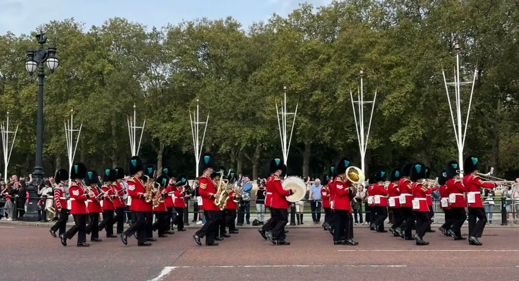 cambio de guardia en Londres